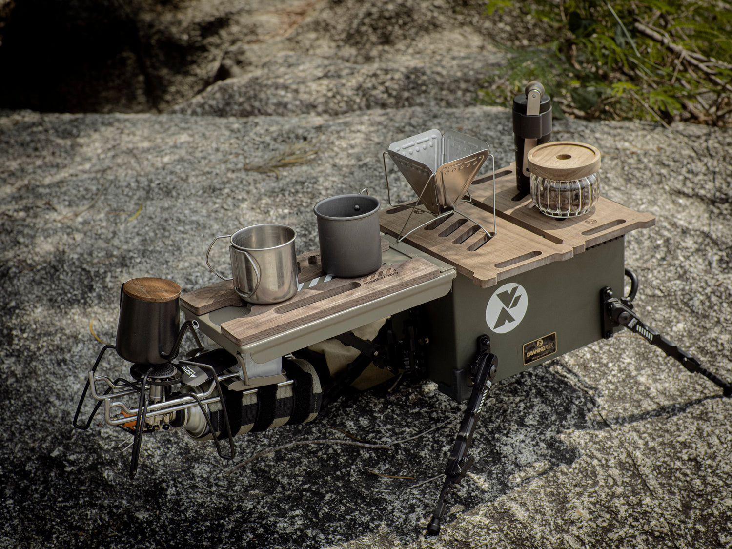 Storage Dog Tactical Camping Box – Gray