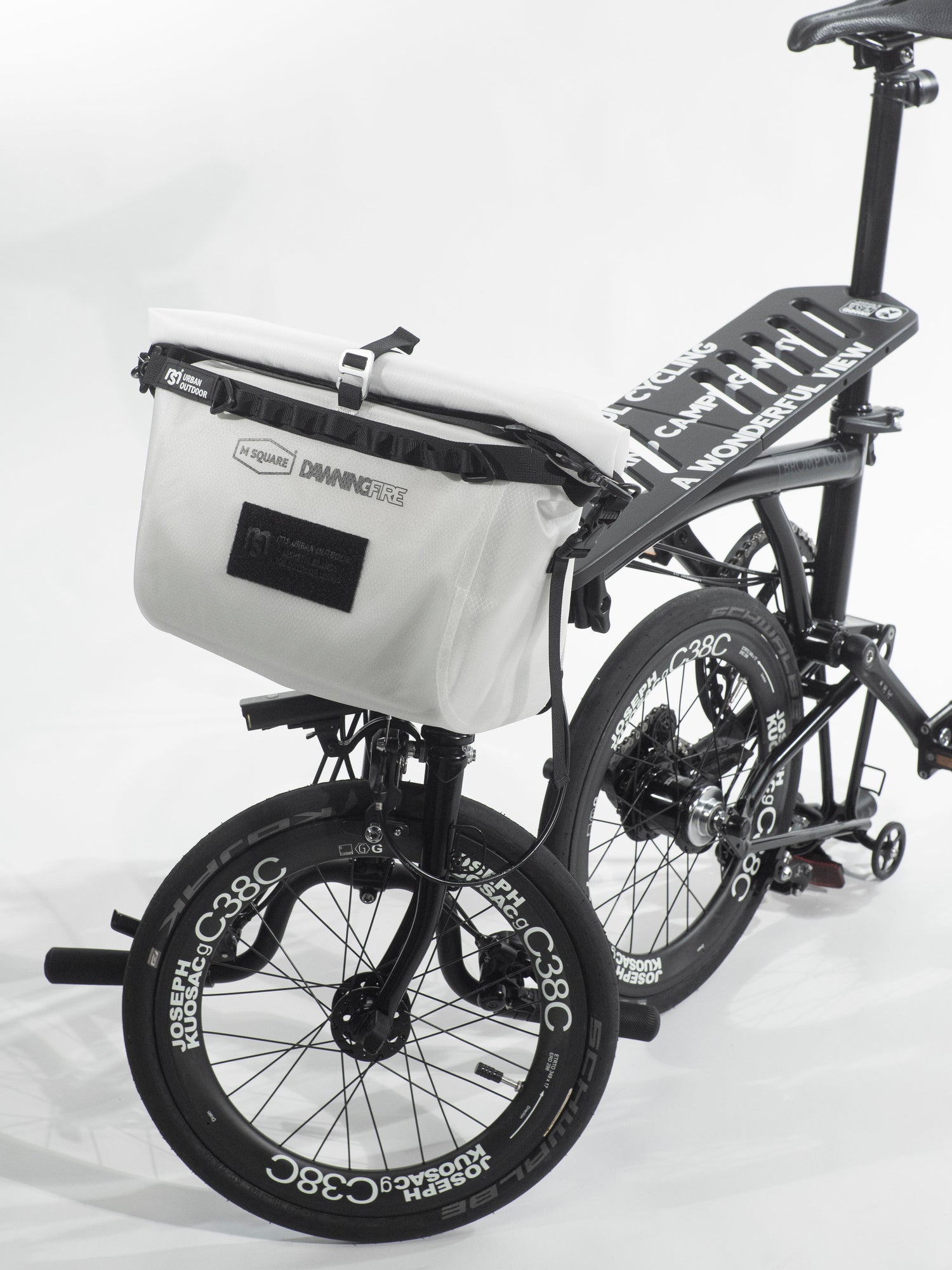Brompton Bag + Trigo Frame – White