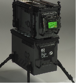 収納犬用タクティカルキャンプボックス - グレー