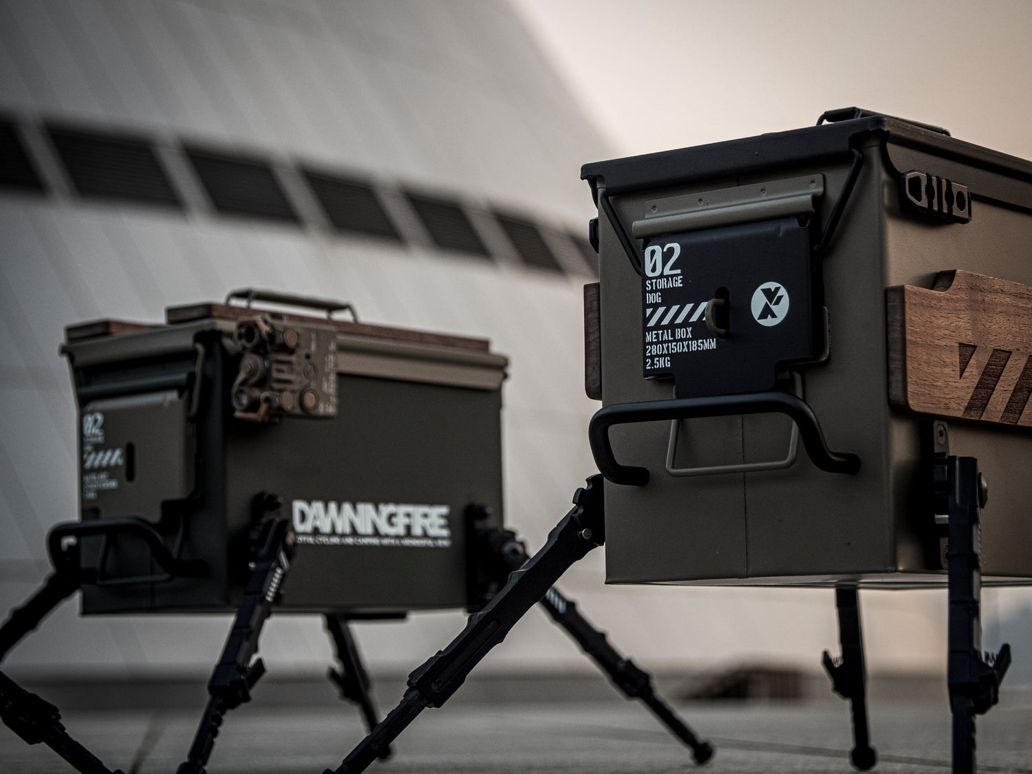 Storage Dog Tactical Camping Box – Gray