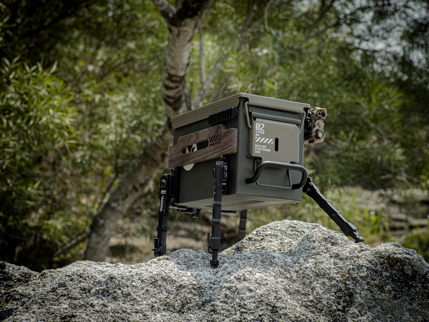 Storage Dog Tactical Camping Box – Gray