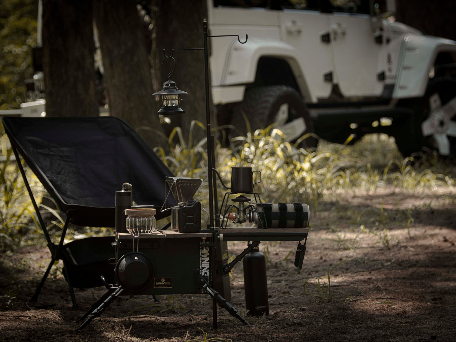 Storage Dog Tactical Camping Box – Black Green