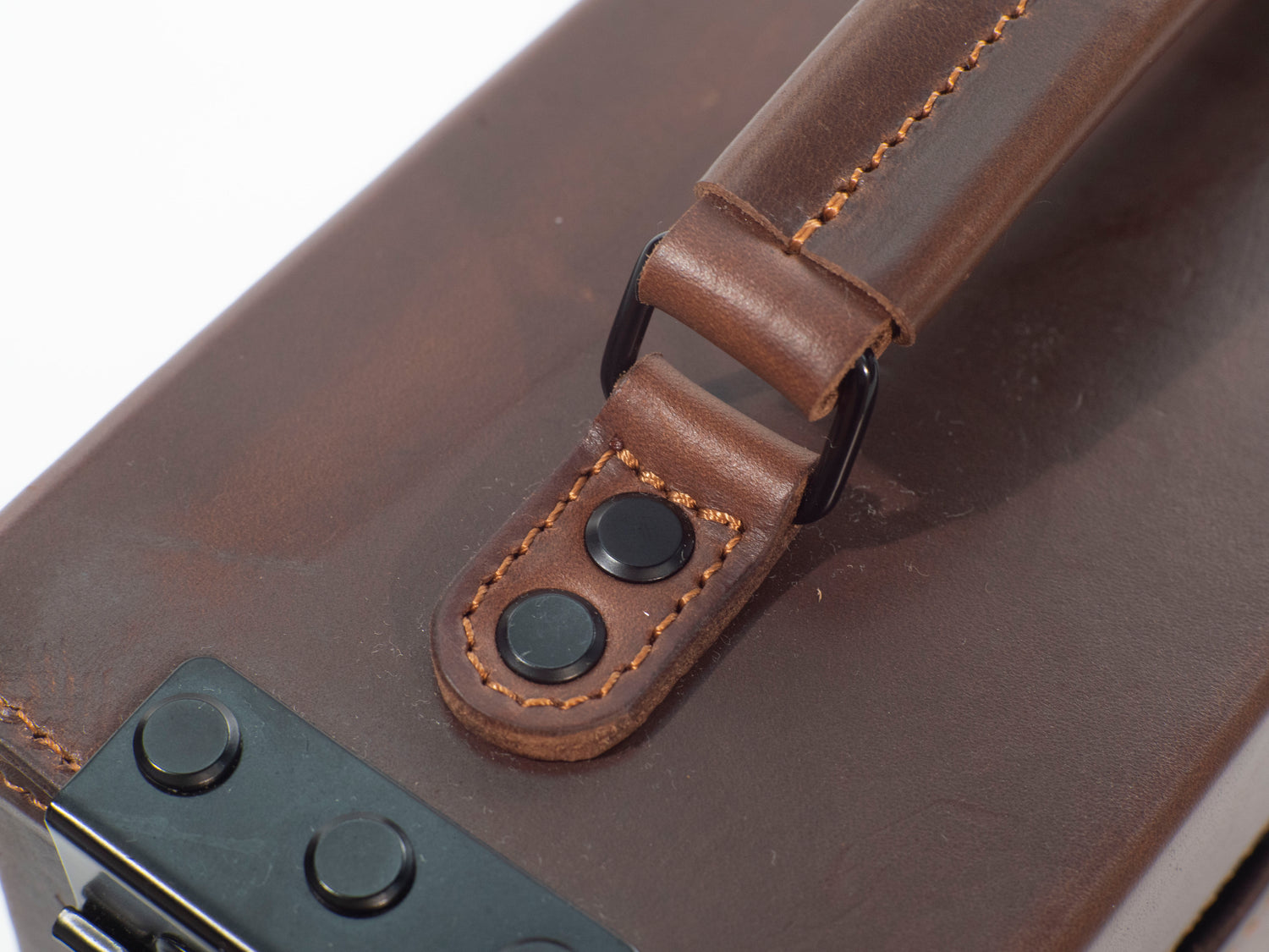 Brompton Front Leather Bag – Brown